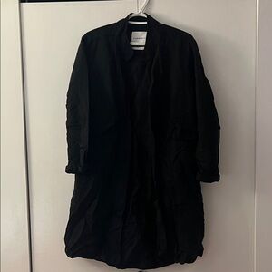 Classic Black Trench Coat